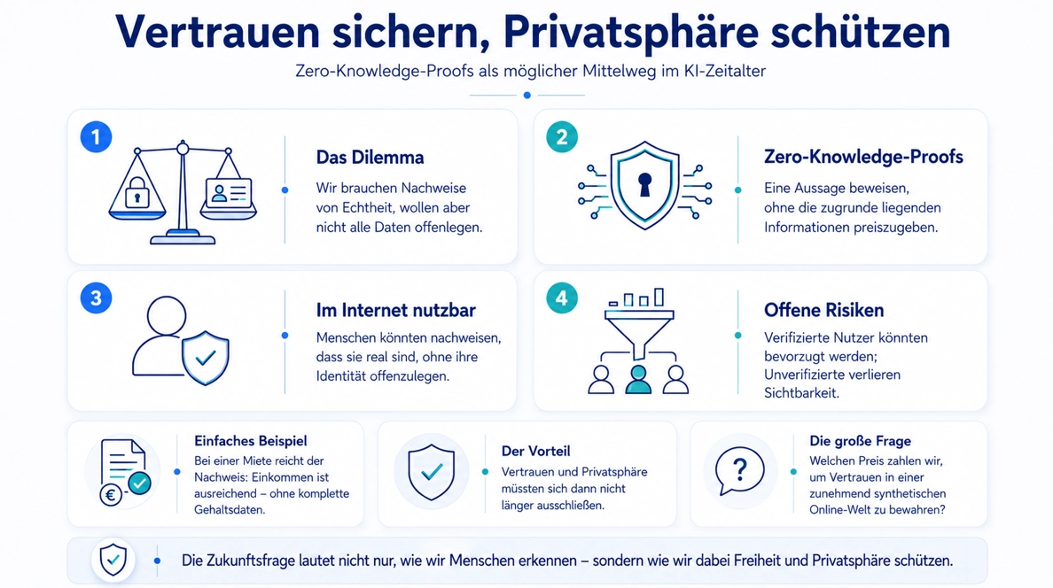 Steigern von Vertrauen und Privatsph&auml;re
